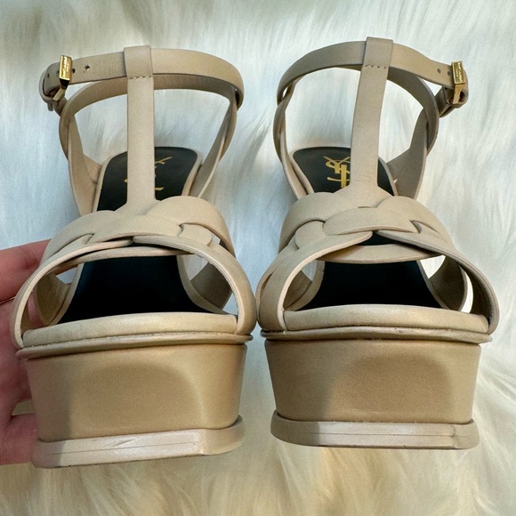YSL Saint Laurent Tribute Platform Sandal Heel 105 - Picture 14 of 16